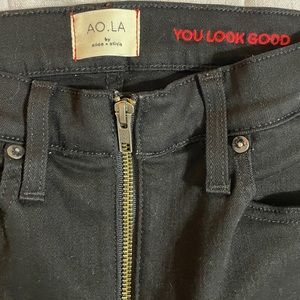 AO.LA by Alice + Olivia - high waist, stretch skinny jean